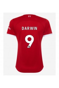 Liverpool Darwin Nunez #9 Jalkapallovaatteet Naisten Kotipaita 2023-24 Lyhythihainen